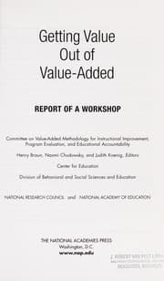 Tapa de Getting value out of value-added