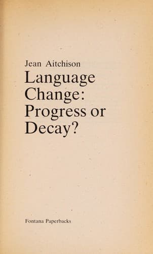 Tapa de Language change