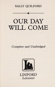Tapa de Our day will come