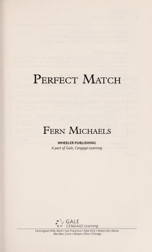 Tapa de Perfect match