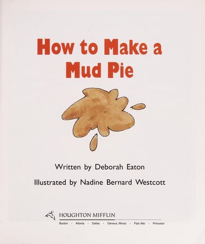 Tapa de How to make a mud pie