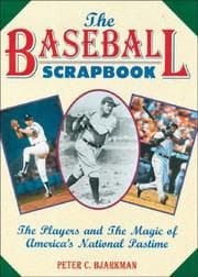 Tapa de Baseball Scrapbook