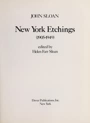 Tapa de New York etchings (1905-1949)