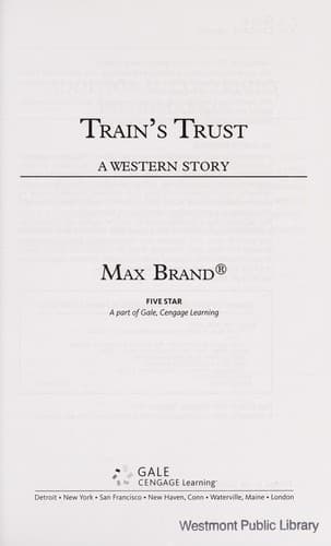 Tapa de Train's trust