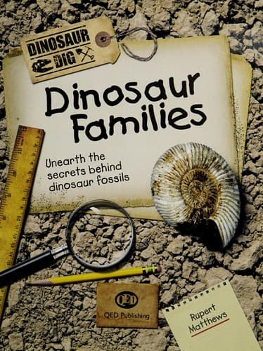 Tapa de Dinosaur families
