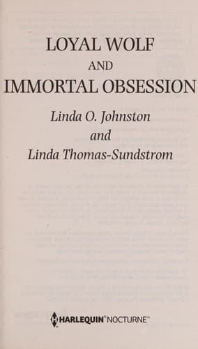 Tapa de Loyal wolf, and, Immortal obsession