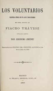 Tapa de Los voluntarios