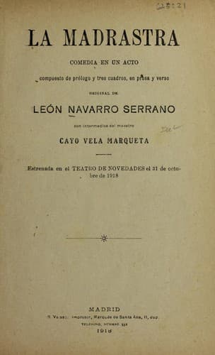 Tapa de La madrastra
