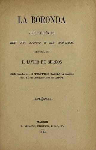 Tapa de La Boronda