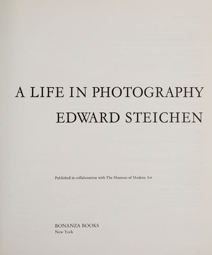 Tapa de A life in photography