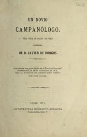 Tapa de Un novio campanólogo