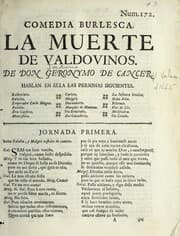 Tapa de La muerte de Valdovinos
