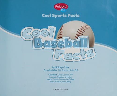Tapa de Cool baseball facts