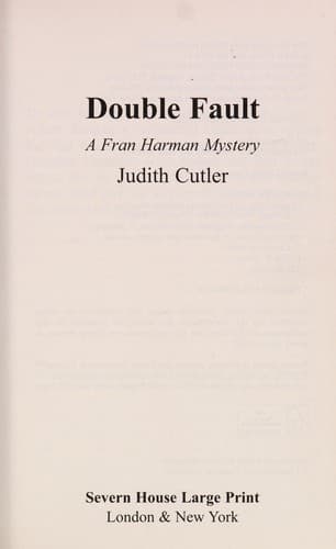 Tapa de Double fault