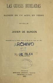 Tapa de Las cursis burladas