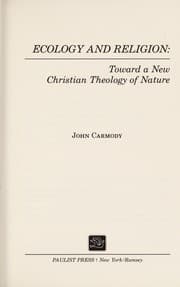 Tapa de Ecology and religion