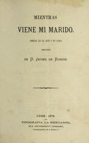 Tapa de Mientrás viene mi marido