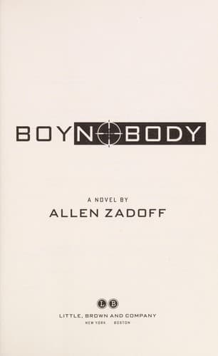 Tapa de Boy Nobody