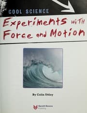 Tapa de Experiments with force and motion