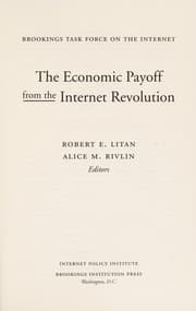 Tapa de The economic payoff from the internet revolution