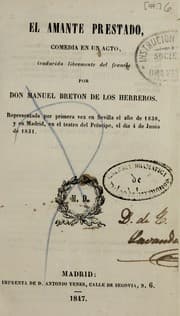 Tapa de El amante prestado