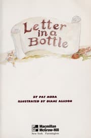 Tapa de Letter in a bottle