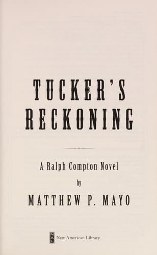 Tapa de Tucker's reckoning