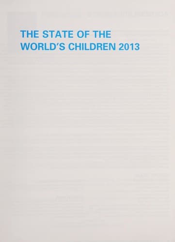 Tapa de Children with disabilities