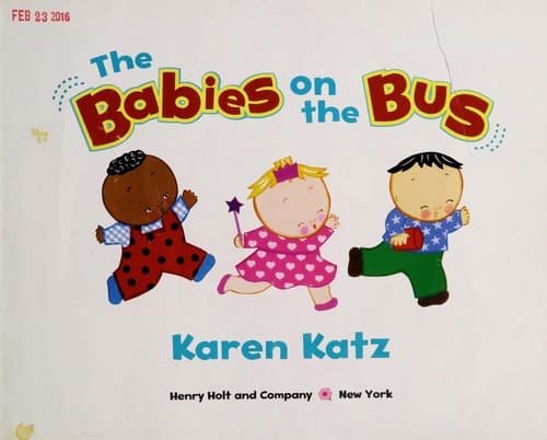 Tapa de Babies on the bus