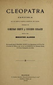 Tapa de Cleopatra