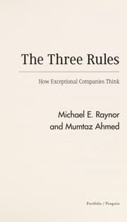 Tapa de The three rules