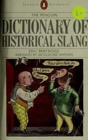 Tapa de A dictionary of historical slang