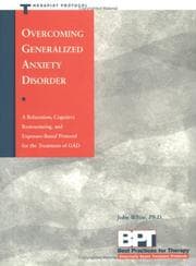 Tapa de Overcoming Generalized Anxiety Disorder