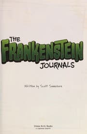 Tapa de The Frankenstein journals
