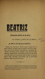 Tapa de Beatriz