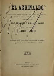 Tapa de El aguinaldo