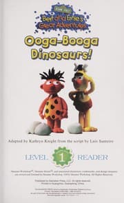 Tapa de Ooga-Booga dinosaurs!