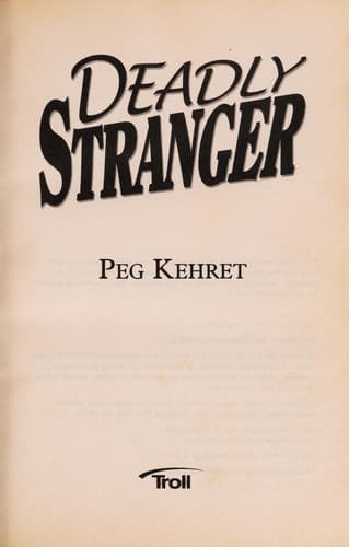 Tapa de Deadly stranger