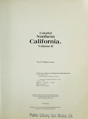 Tapa de Colorful northern California, volume II
