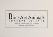 Tapa de Birds are animals (Concept science)