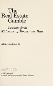 Tapa de The real estate gamble