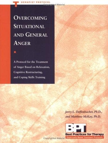 Tapa de Overcoming situational and general anger