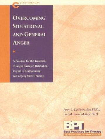 Tapa de Overcoming situational and general anger