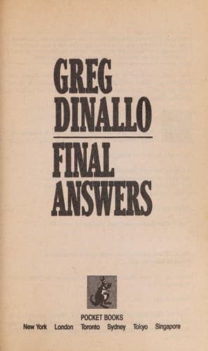 Tapa de Final answers