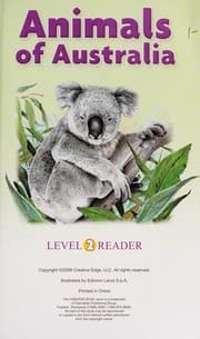 Tapa de Animals of Australia