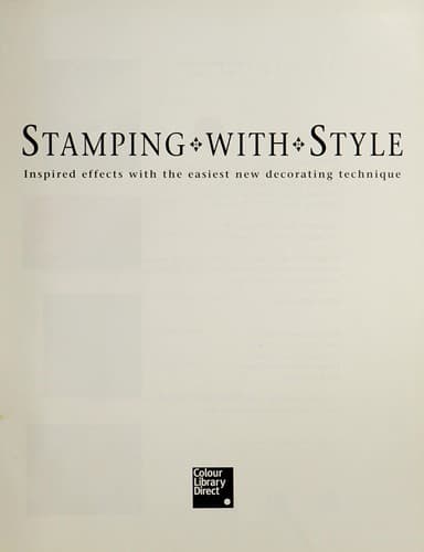 Tapa de Stamping with style