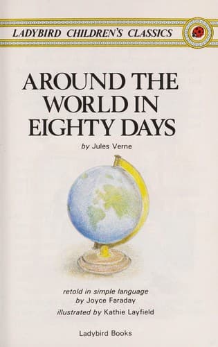 Tapa de Around the world in eighty days
