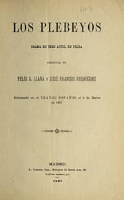 Tapa de Los plebeyos