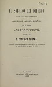 Tapa de El sobrino del difunto
