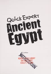 Tapa de Quick expert--ancient Egypt